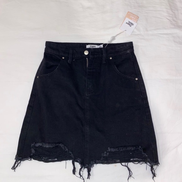 Tiger Mist Nikita Black Skirt S - Picture 2 of 2